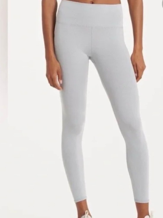 Vuori Pants - Vuori Light Gray Lux Rib Studio Leggings NWT